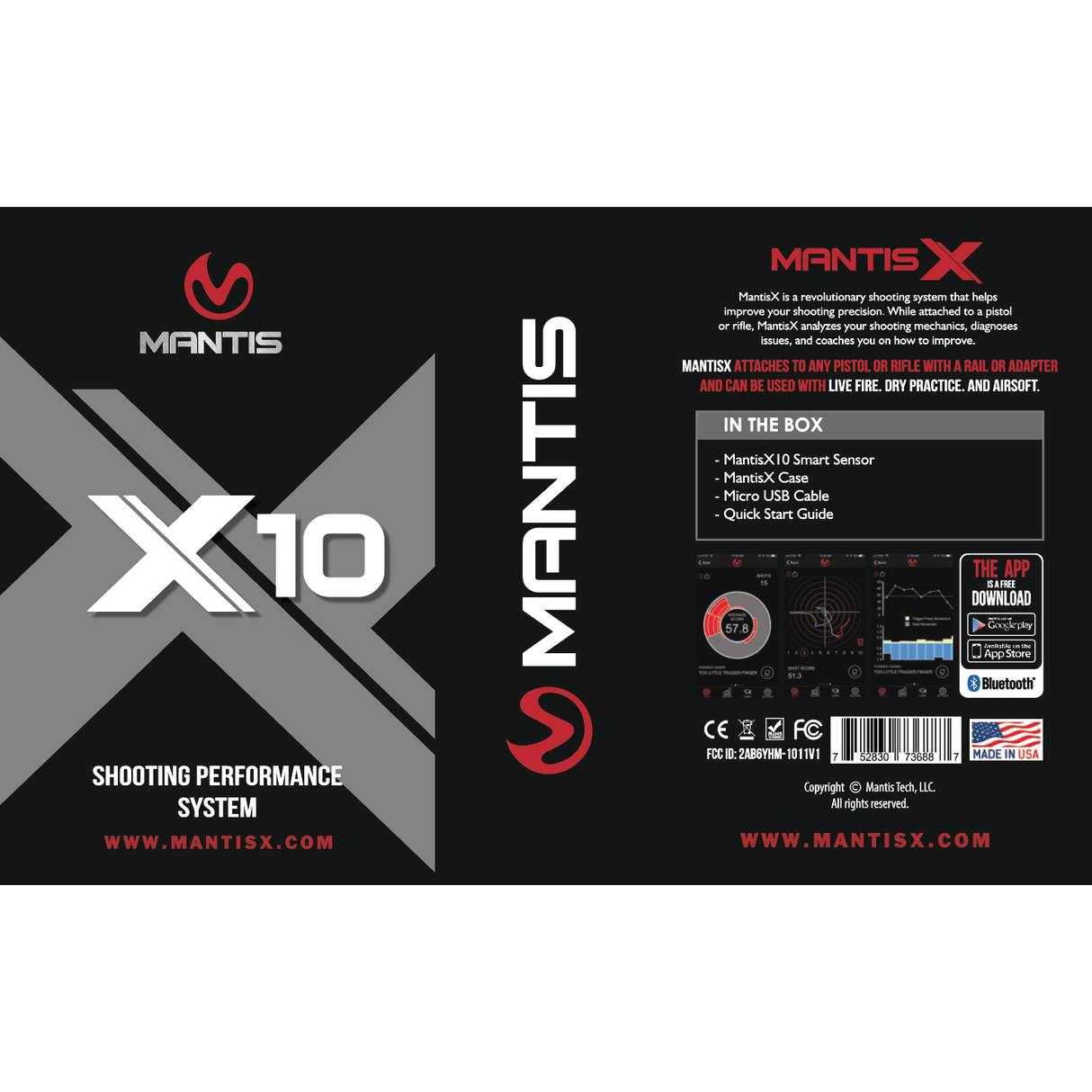 Mantis X10 ELITE – Shooting Performance System