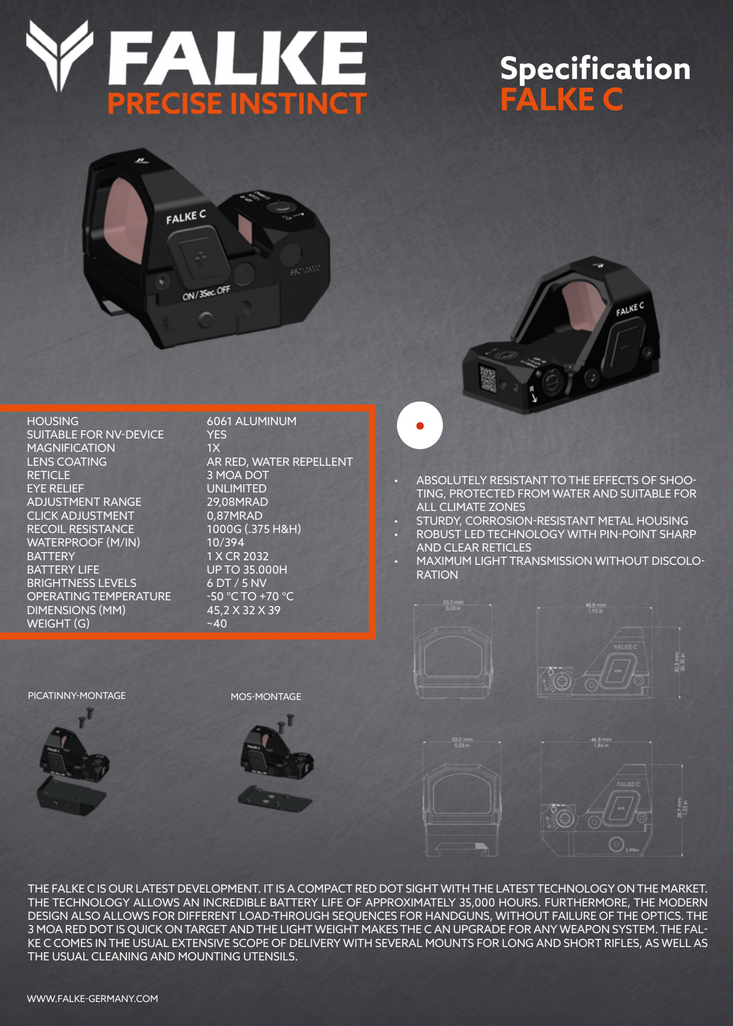 Falke C -ReflexSight