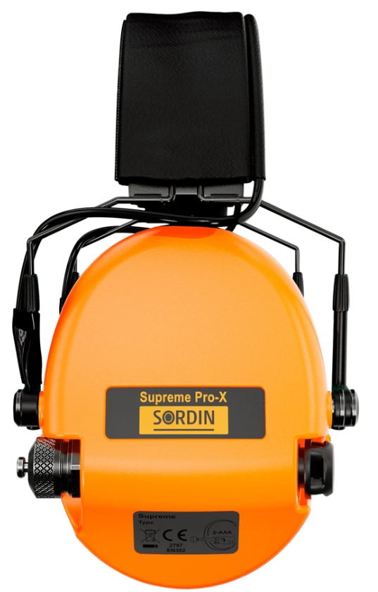 Sordin Supreme Pro-X Slim Signalorange