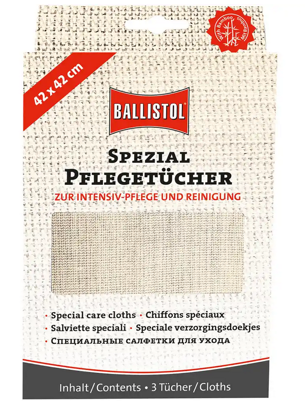BALLISTOL Waffenpflegetücher Spezial 3er-Pack