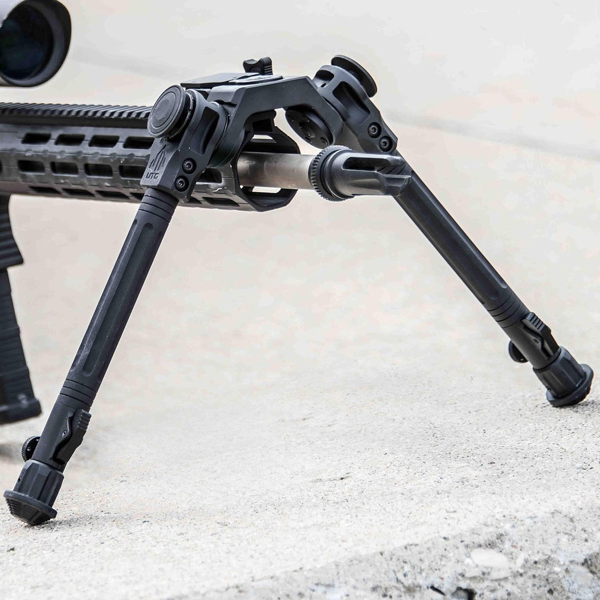 Over Bore Bipod, 7"-11" Center Height, Picatinny