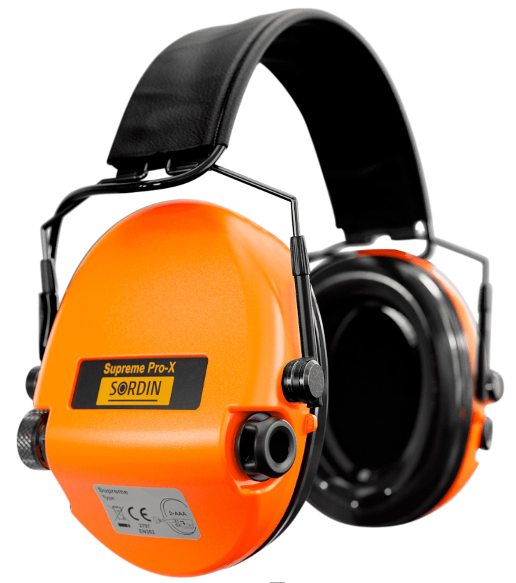 Sordin Supreme Pro-X Slim Signalorange