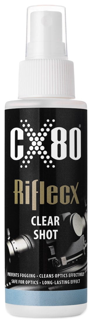 RifleCX - Clear Shot Antibeschlag-Reinigungsspray für Optik - 100 ml