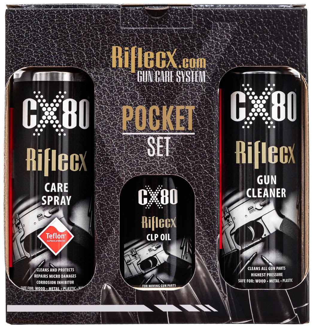 Rifle CX Pocket Set Waffenreinigungsset Kompakt 3-teilig