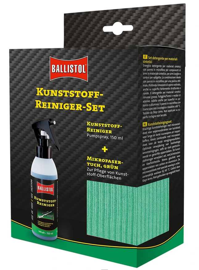 Ballistol Kunststoffreiniger-Set